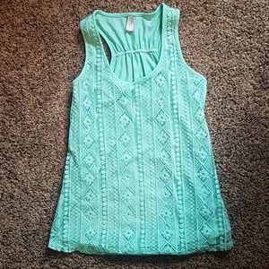 Light blue tank top